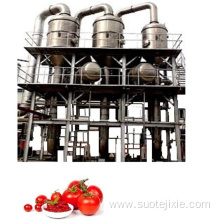 Ketchup sauce making machine products evaporator